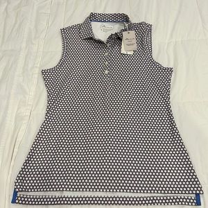 Peter Millar Sleeveless Golf Polo